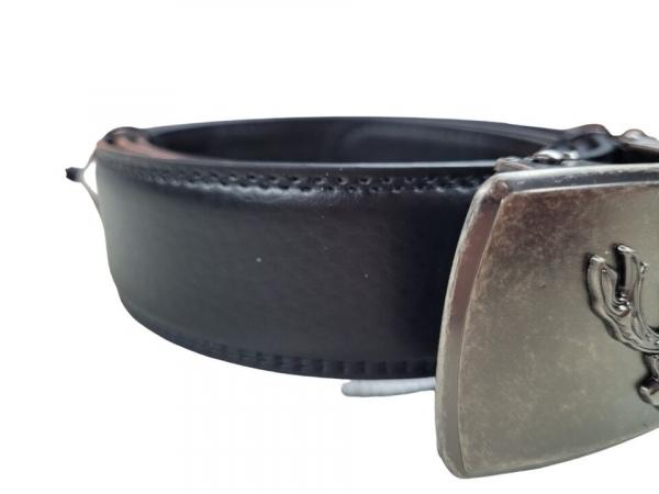 Herren Gürtel Hirsch Jagd Tracht Jeansgürtel Automtikschnalle bis 130cm Neu 221